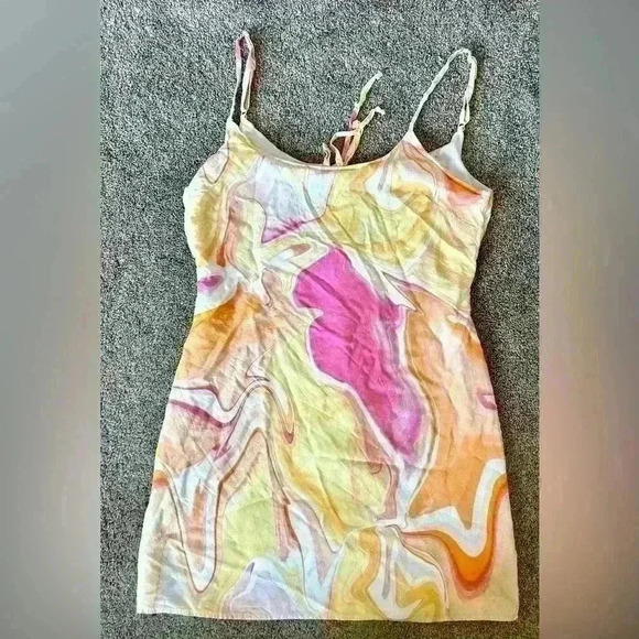 PacSun Swirl Mini Dress - Picture 1 of 4